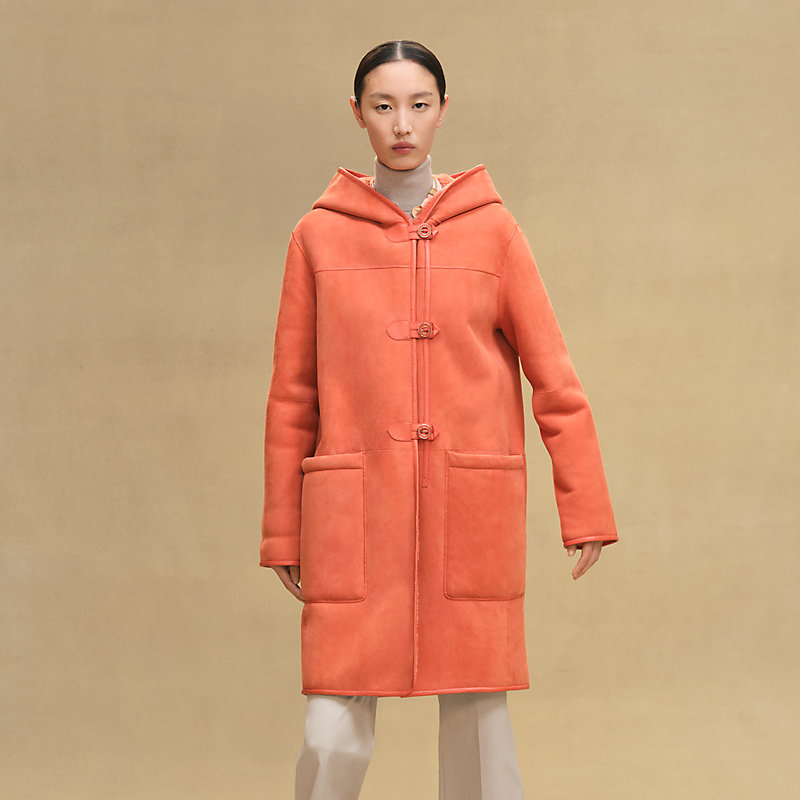 ダッフルコート - オレンジ | Hermès - エルメス-公式サイト