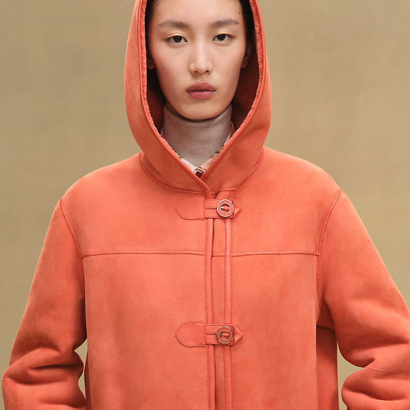 ダッフルコート - オレンジ | Hermès - エルメス-公式サイト