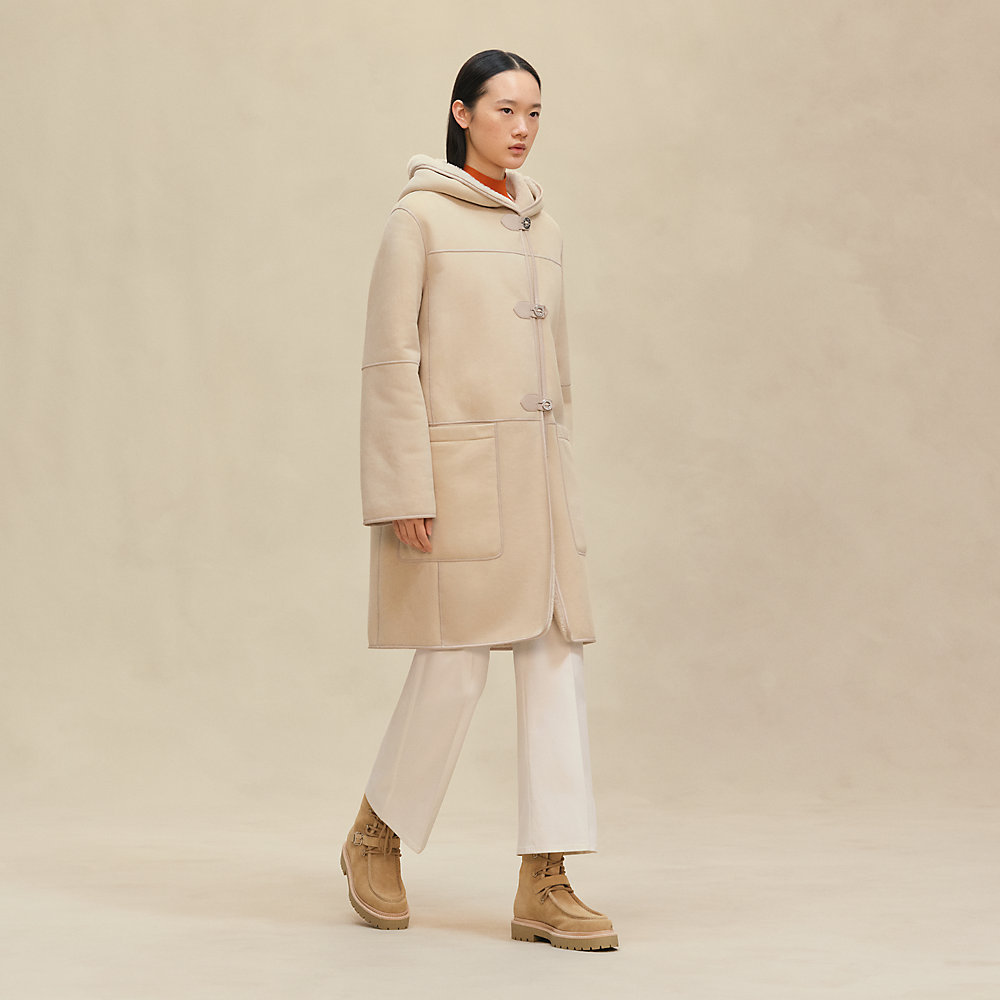 ダッフルコート - ホワイト | Hermès - エルメス-公式サイト