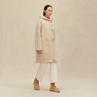 ダッフルコート - ホワイト | Hermès - エルメス-公式サイト