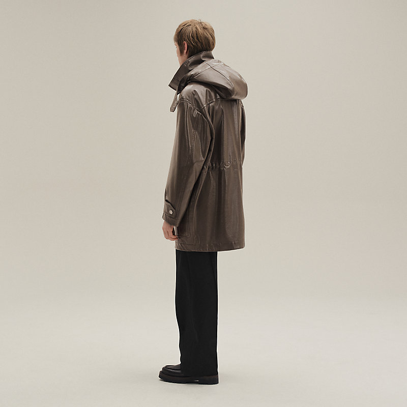 ダッフルコート ピケ・シレ - マロン - 60 | Hermès - エルメス-公式サイト