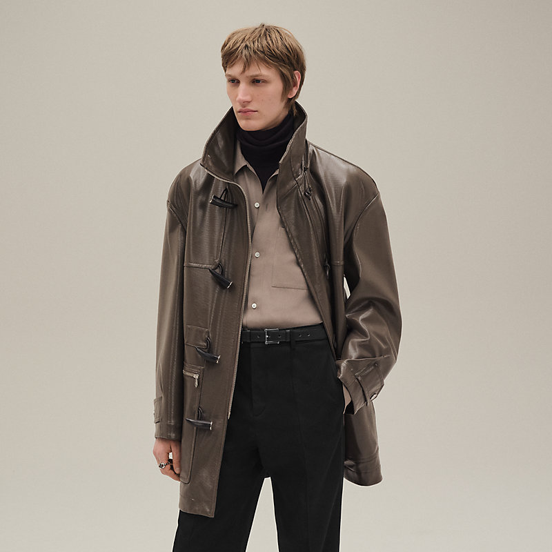 ダッフルコート ピケ・シレ - マロン - 60 | Hermès - エルメス-公式サイト