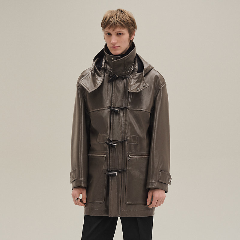 ダッフルコート ピケ・シレ - マロン - 60 | Hermès - エルメス-公式サイト