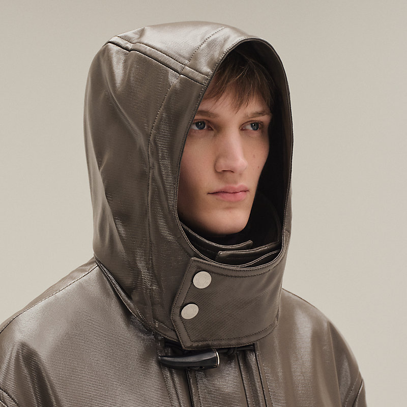 ダッフルコート ピケ・シレ - マロン - 60 | Hermès - エルメス-公式サイト