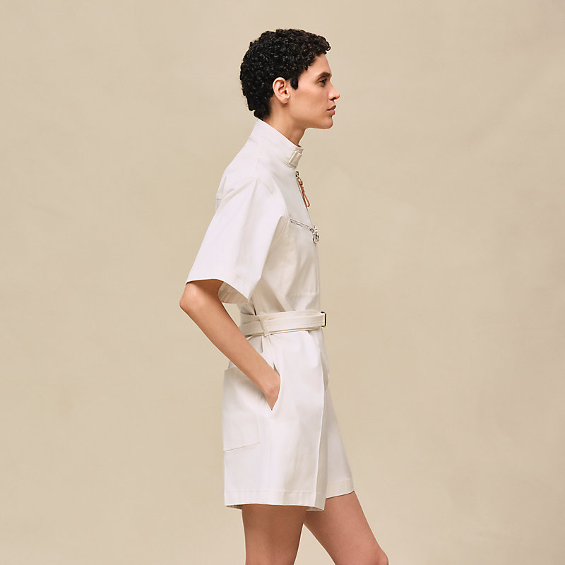 ダブルコットンツイルのコンビネゾン | Hermès - エルメス-公式サイト