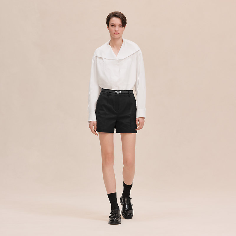 ダブルコットンツイルのショートパンツ | Hermès - エルメス-公式サイト