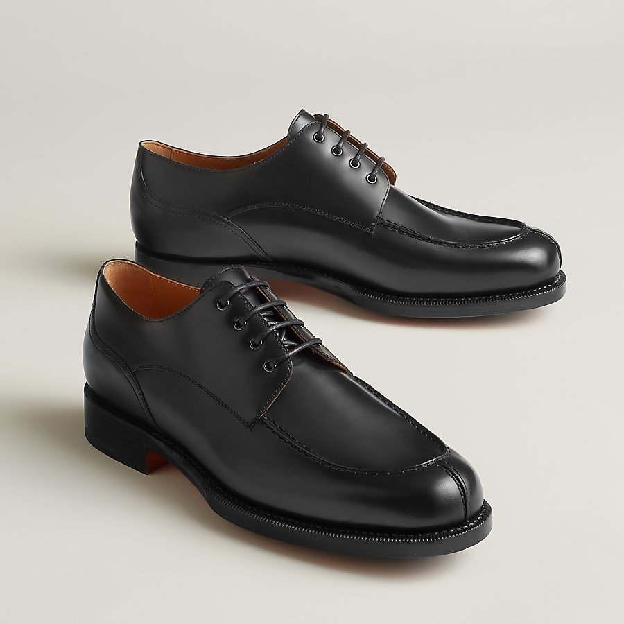 Hermes シューズ ダービー　41 美品 HERMES エルメス ストレートチップ ダービーシューズ 41