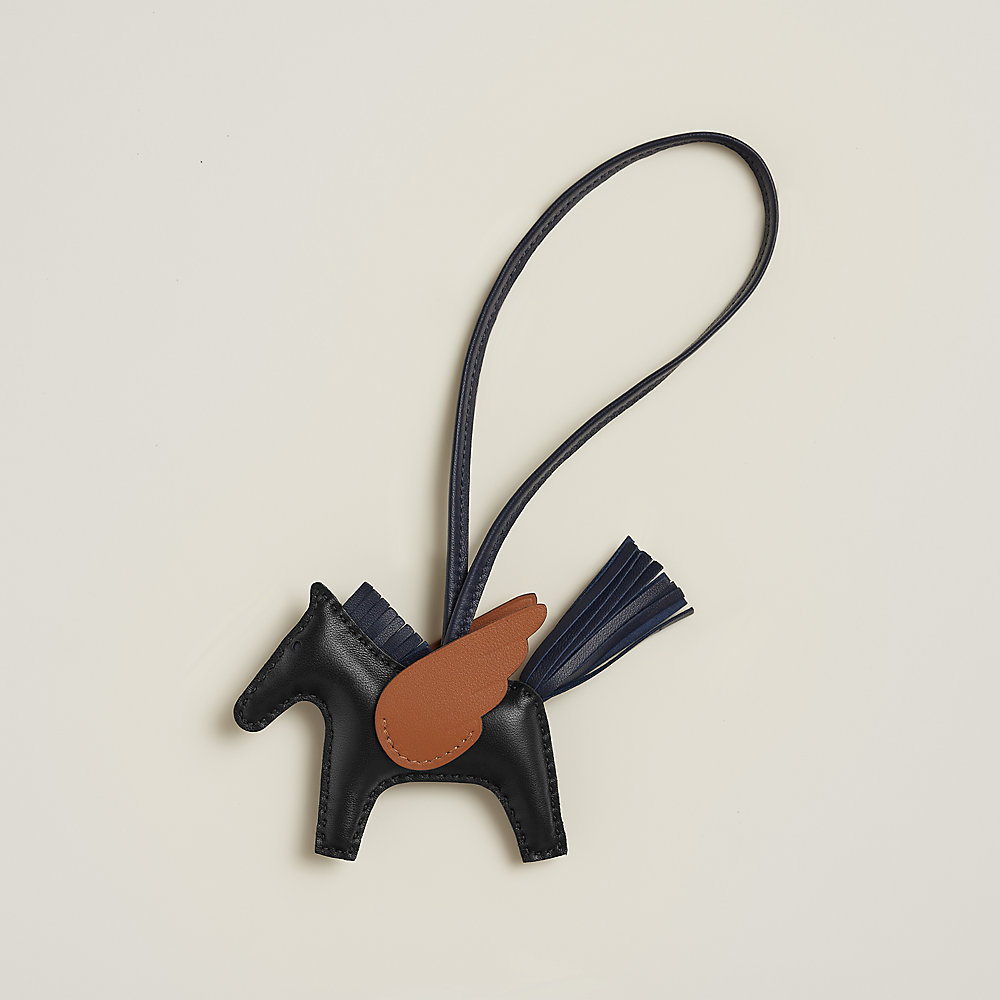 チャーム 《ロデオ》 PM ペガサス - ブルー | Hermès - エルメス-公式