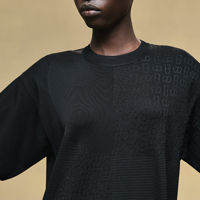 チュニックドレス 《シェーヌ・ダンクル》モチーフ | Hermès