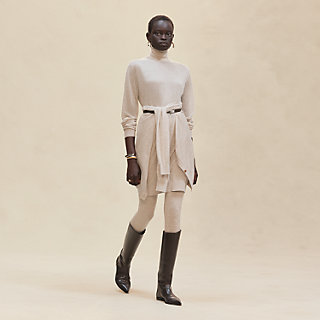 チュニックドレス-ハイネック--