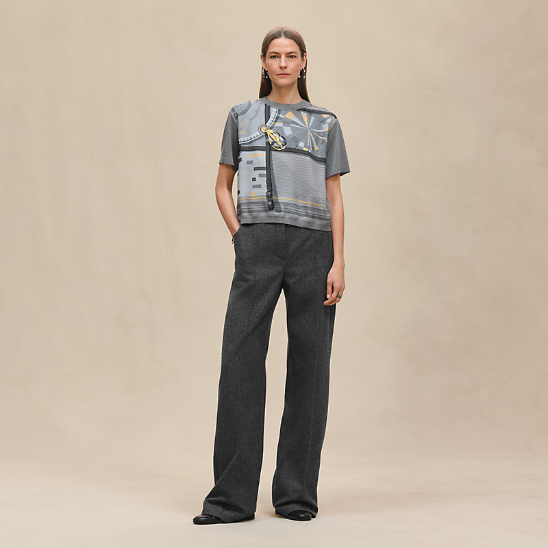 ツイルレーヌ・ショートスリーブニット 《コロリアージュ・ドゥ