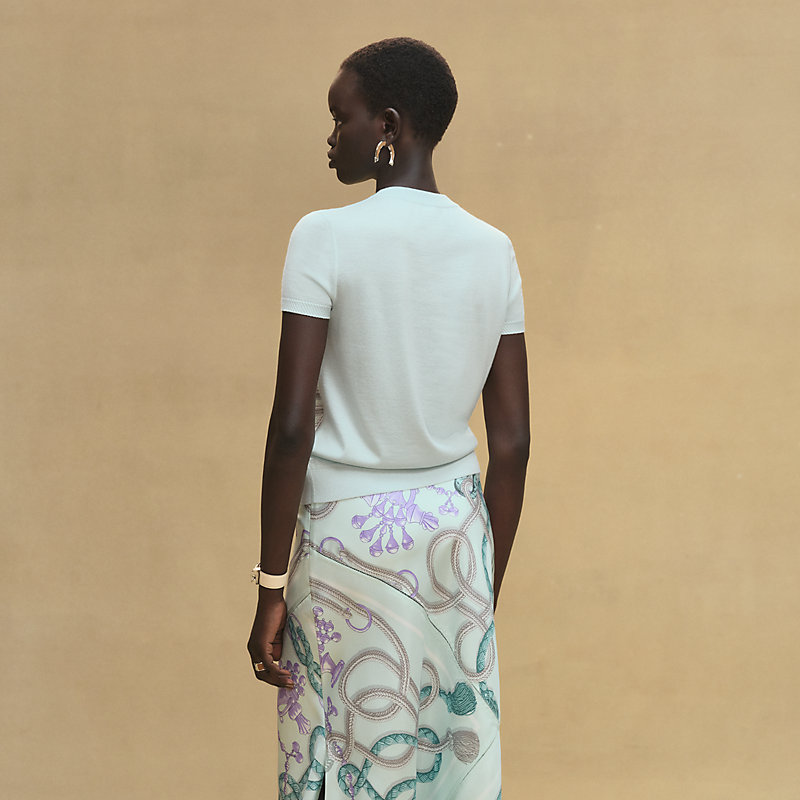 ツイルレーヌ・ショートスリーブニット 《パルフロワ・リミックス