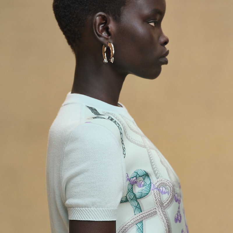 ツイルレーヌ・ショートスリーブニット 《パルフロワ・リミックス