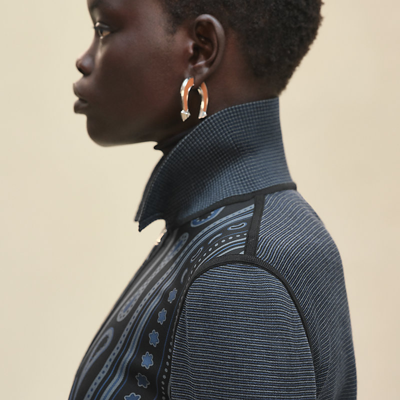 ツイルレーヌ・ジップアップジャケット 《キャンディ・リブリス