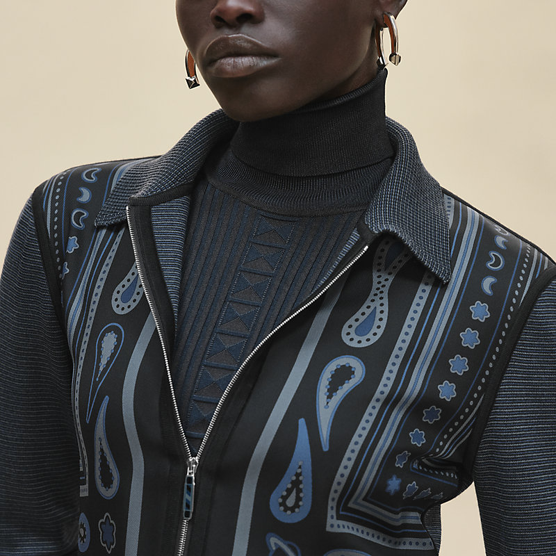 ツイルレーヌ・ジップアップジャケット 《キャンディ・リブリス