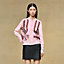 ツイルレーヌ・ブラウス 《オー・シャン・リミックス》プリント, イメージ: 着用例, worn, ビュー4の7