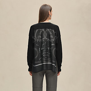 エルメス　半袖　ツイルレーヌ　パルフロワ・リミックス　25AW 36 新品　新作 エルメス 半袖 ツイルレーヌ パルフロワ・リミックス 25AW 36 新品