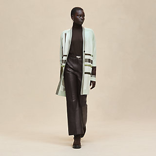 HERMES ツイルレーヌ ロングジレツイル サーベル飾 34 ツイルレーヌ