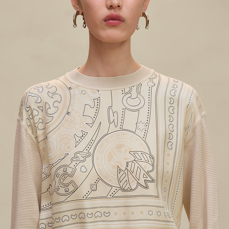 ツイルレーヌ・ロングスリーブニット 《キャンディ・リブリス