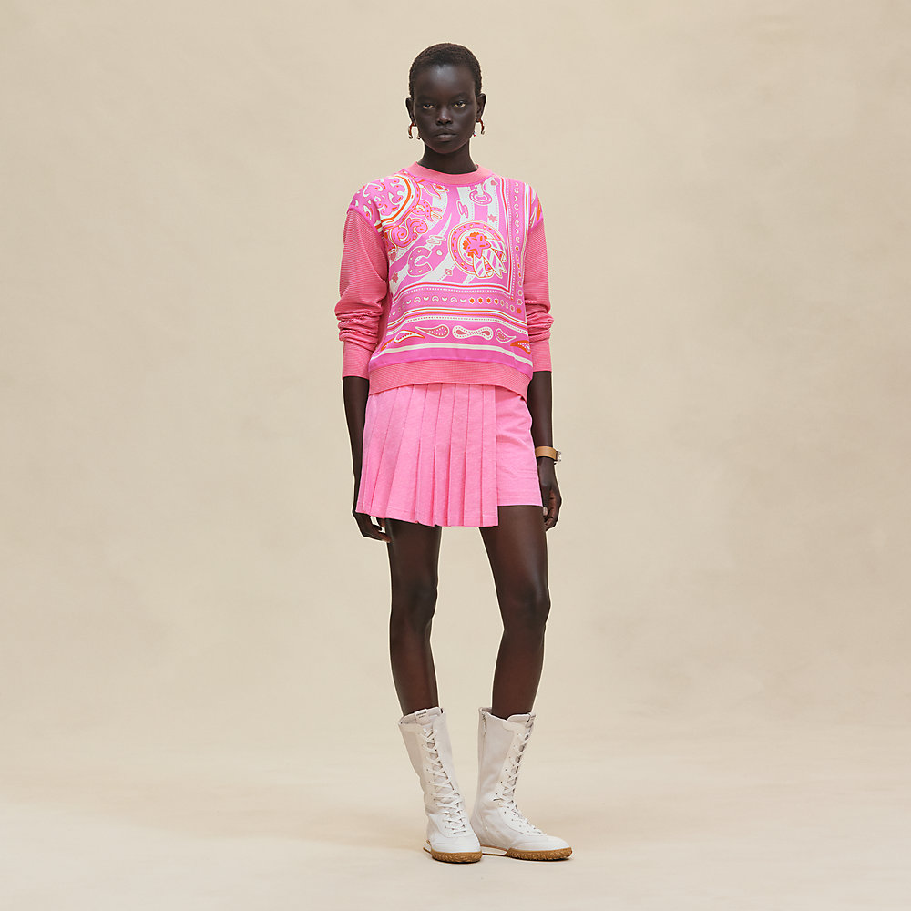 ツイルレーヌ・ロングスリーブニット 《キャンディ・リブリス