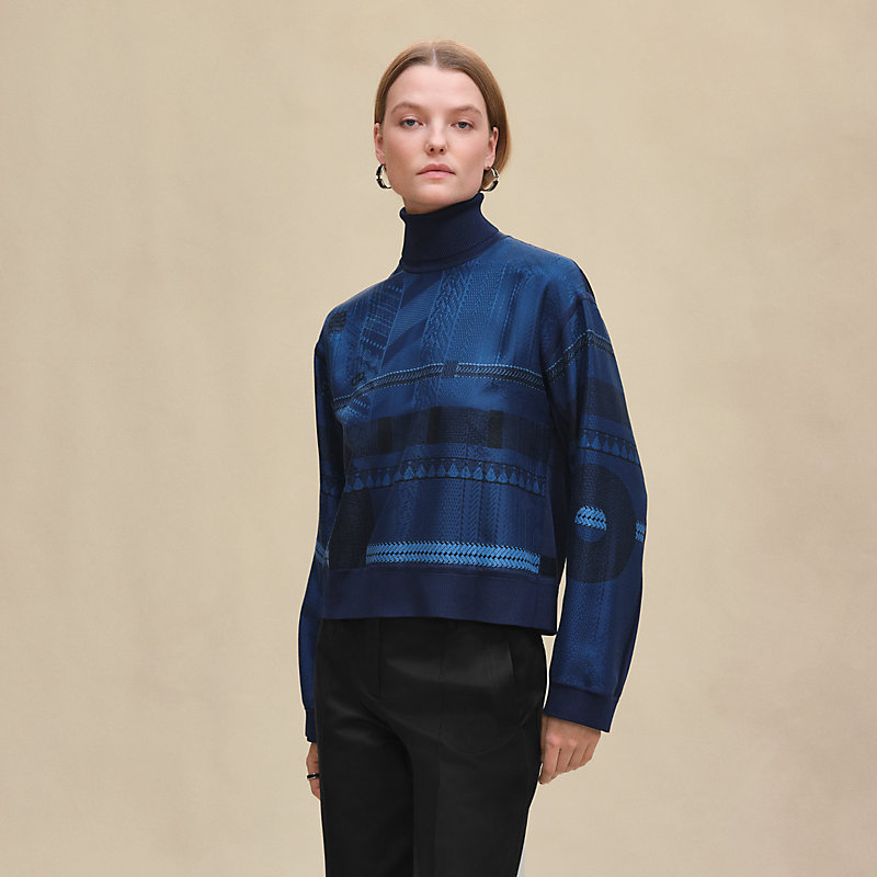 ツイルレーヌ・ロングスリーブニット 《ドレサージュ・トレサージュ