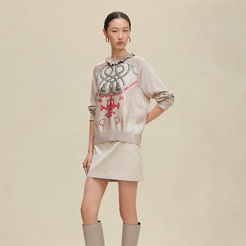 ツイルレーヌ・ロングスリーブニット 《パルフロワ・リミックス