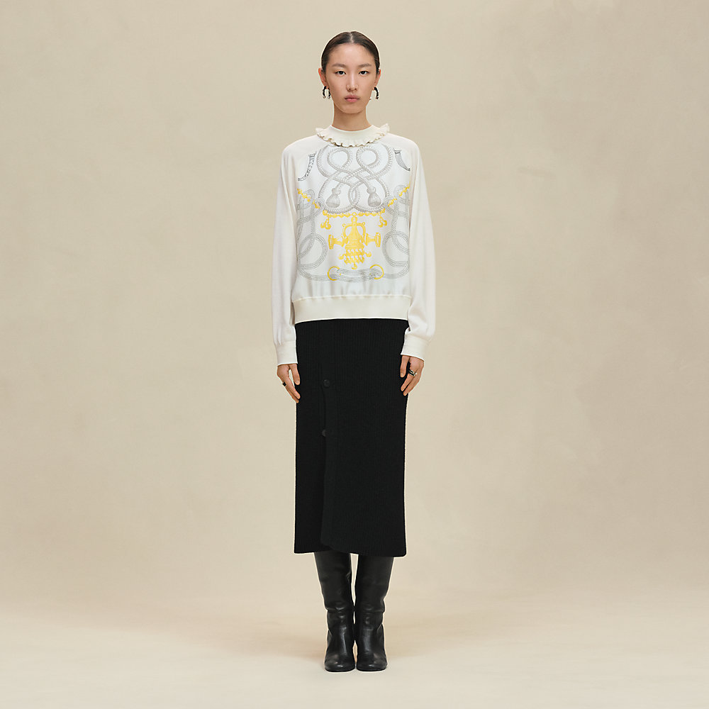 ツイルレーヌ・ロングスリーブニット 《パルフロワ・リミックス