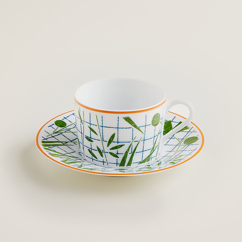 正規品】 Hermes 箱付の通販 カップ&ソーサー2組セット エルメス