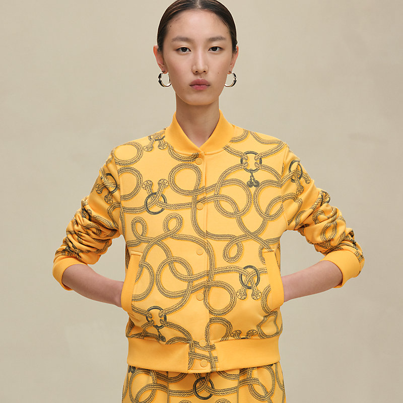 テディブルゾン 《パルフロワ・リミックス》プリント - イエロー