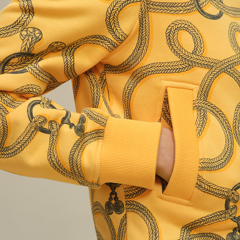 テディブルゾン 《パルフロワ・リミックス》プリント - イエロー