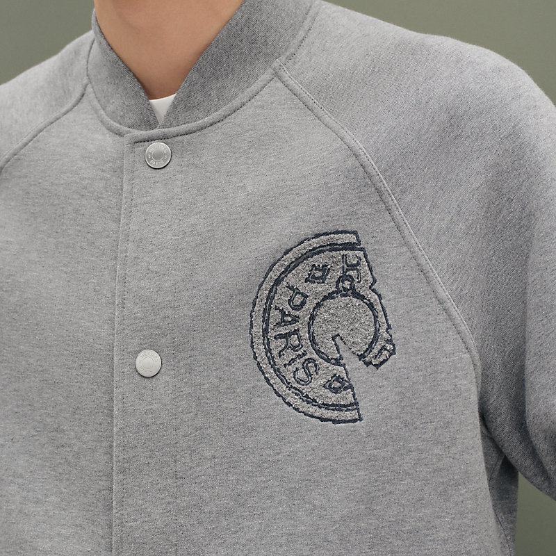 テディブルゾン パッチ 《クルー・ド・セル》 - グレー - 3XL | Hermès