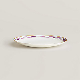 デザートプレート 〈エルメス・アン・コントルポワン〉 No3 - ブルー