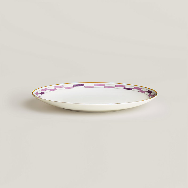 デザートプレート 〈エルメス・アン・コントルポワン〉 No3 - ブルー