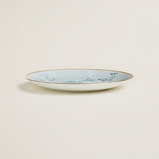 デザートプレート 〈赤道直下のスケッチ〉 | Hermès - エルメス-公式サイト