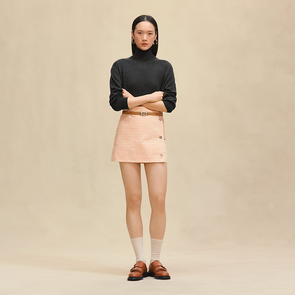 ミニスカート - ホワイト | Hermès - エルメス-公式サイト