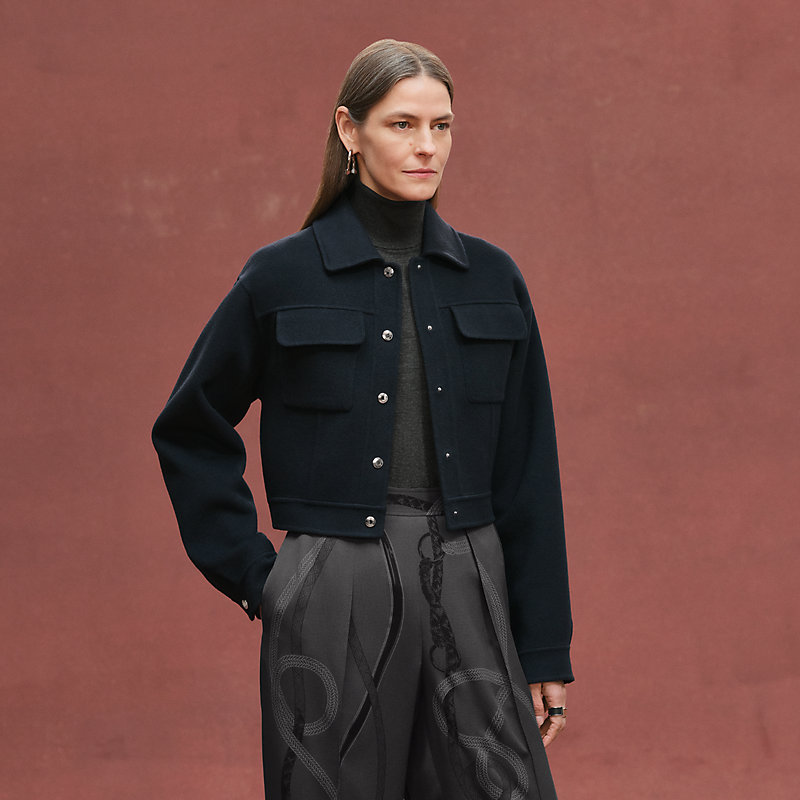 デニムジャケット - ブルー | Hermès - エルメス-公式サイト