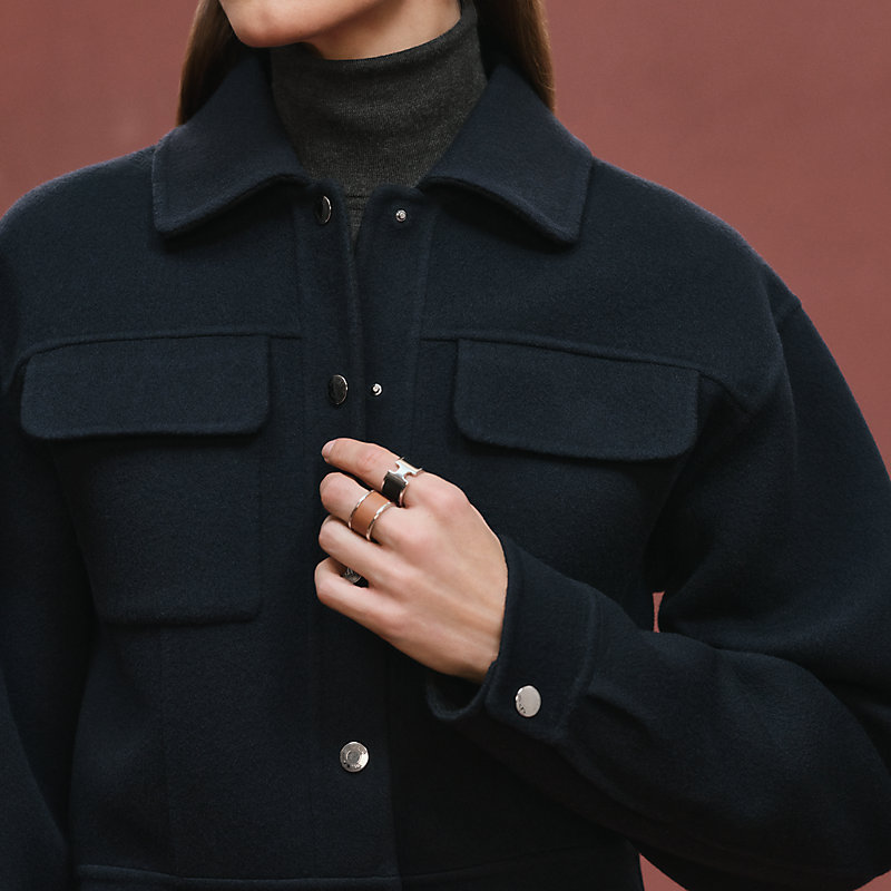 新品未使用】HERMES デニムジャケット 2025AW グリスカーボン 新品未