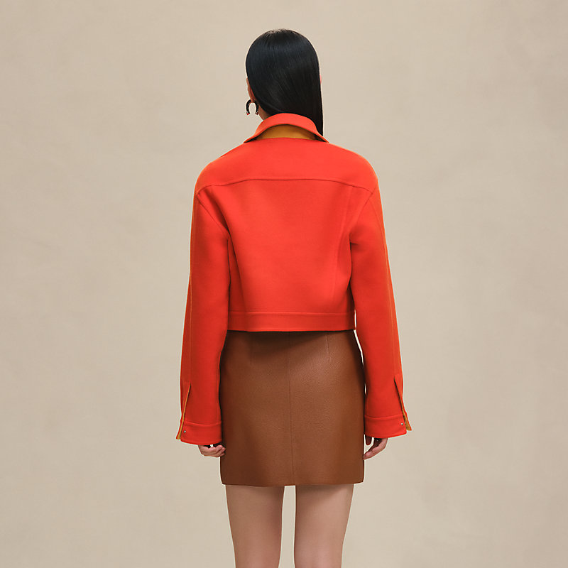 デニムジャケット - レッド | Hermès - エルメス-公式サイト