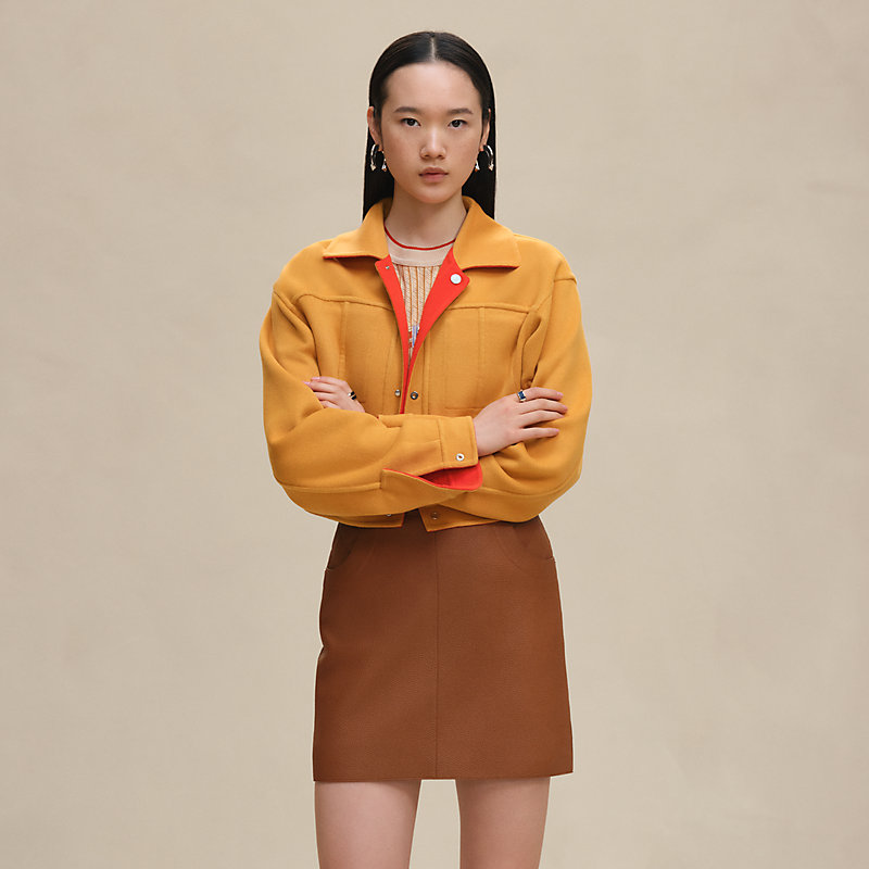 デニムジャケット - レッド | Hermès - エルメス-公式サイト