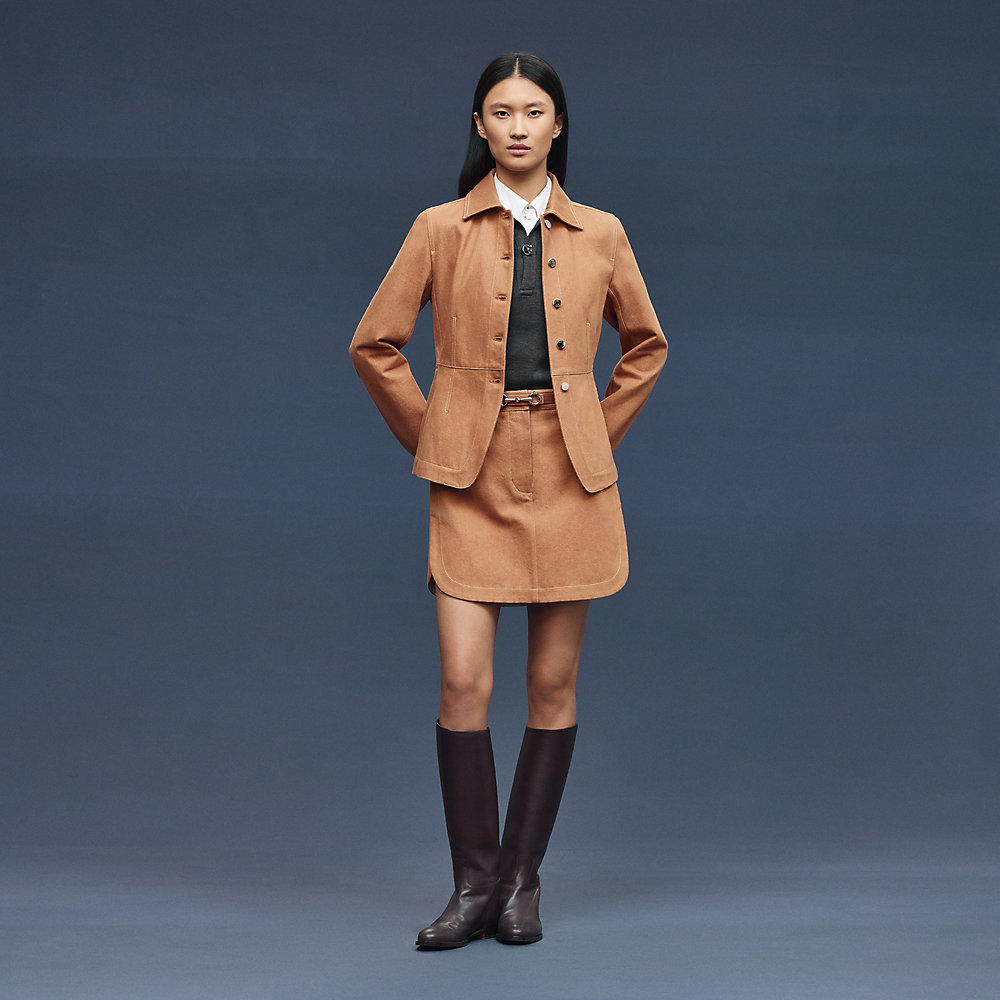 エルメス　デニムジャケット　34 HERMES（エルメス）デニムジャケット 紺 サイズ:46(M位) メンズ