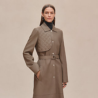 な*な様 HERMES エルメス　トレンチコート　サイズ38 トレンチコート--4H1100D2DK-