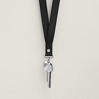 【可愛い☆贈り物に】HERMES シュヴァルネックレス コーデのアクセントに】HERMES《クレ・シュヴァル》ネックレス