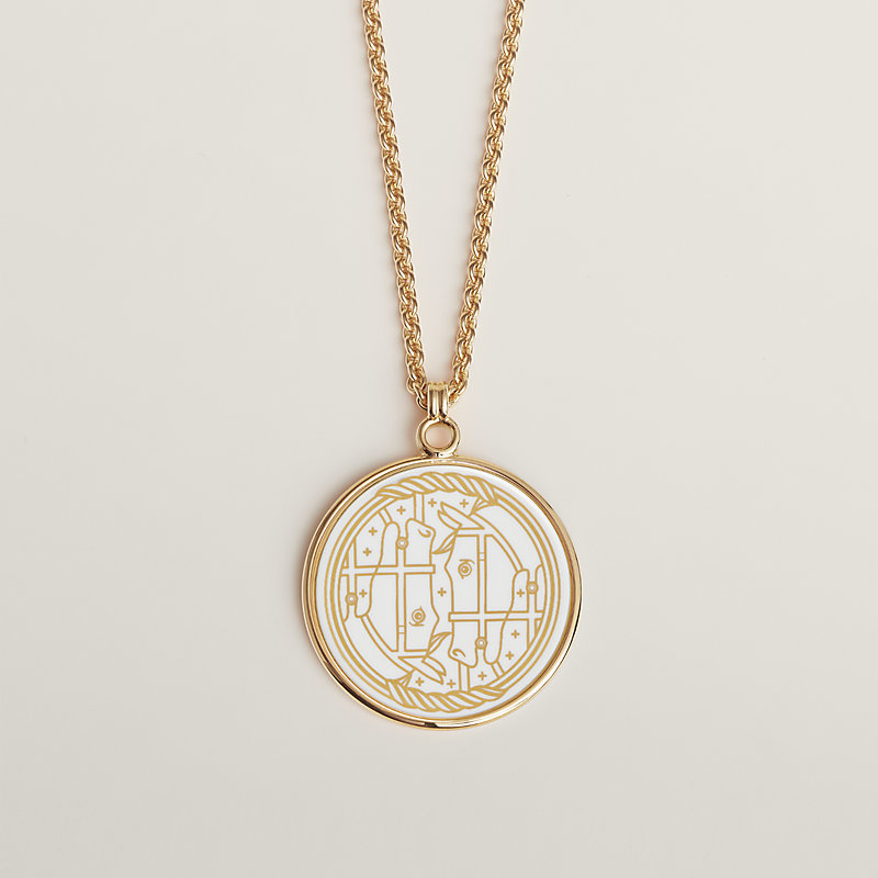 ネックレス 《メダイユ/OP'H》 PM | Hermès - エルメス-公式サイト