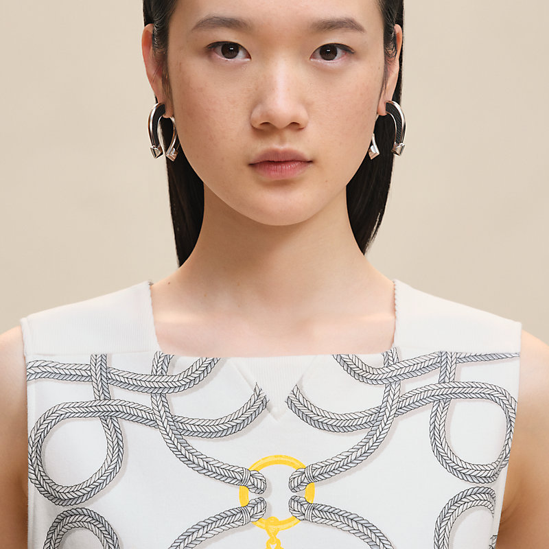 ＊華やか＊【HERMES】エルメス Mosaique ノースリーブ ドレス 楽天市場】2022年 秋冬 HERMES エルメス レディース ロング