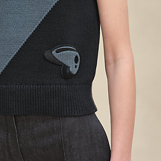 ノースリーブニット - ブラック | Hermès - エルメス-公式サイト