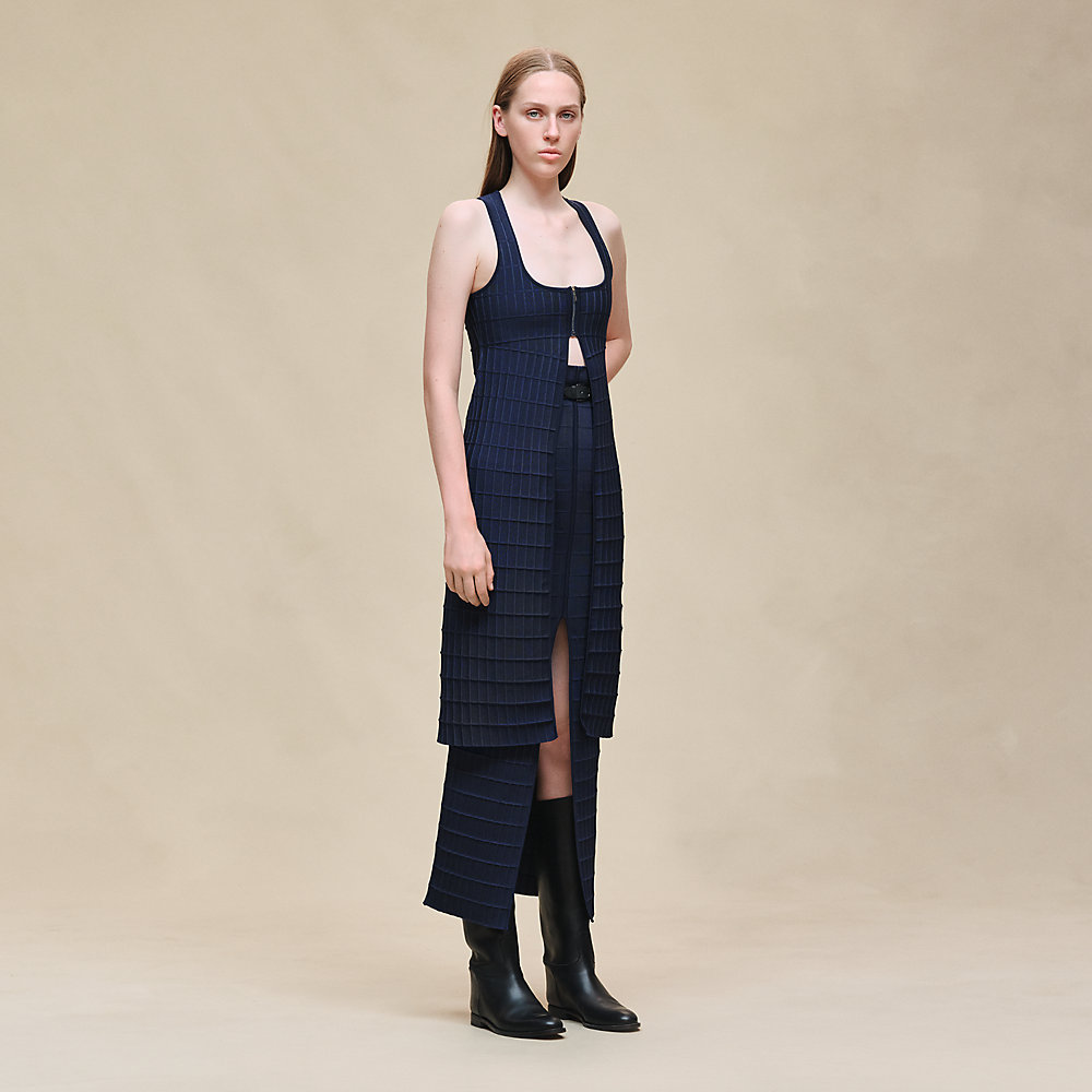 ノースリーブロングカーディガン | Hermès - エルメス-公式サイト