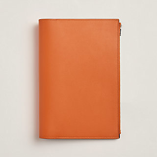 希少 美品 エルメス ノートカバー EAジップ PM ヴェルソ バイカラー