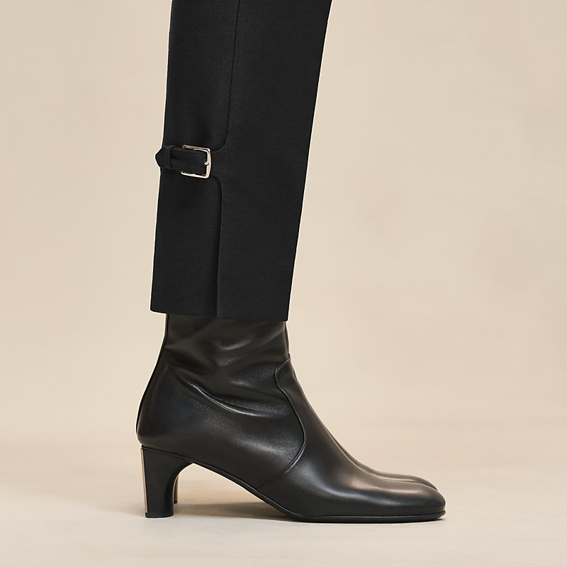 ハイウェストパンツ - ブラック | Hermès - エルメス-公式サイト