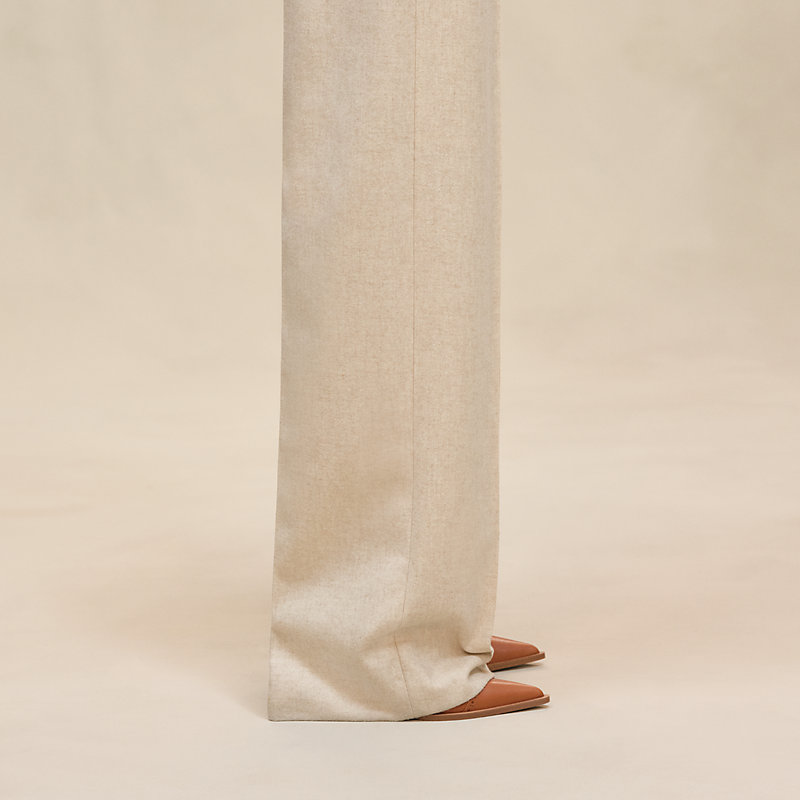 ハイウェストパンツ - ホワイト | Hermès - エルメス-公式サイト