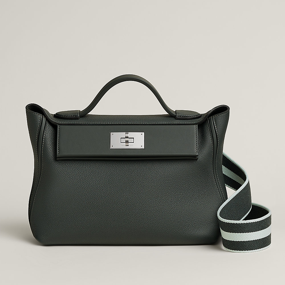 バッグ 《24/24》 29 ストラップ - グリーン | Hermès